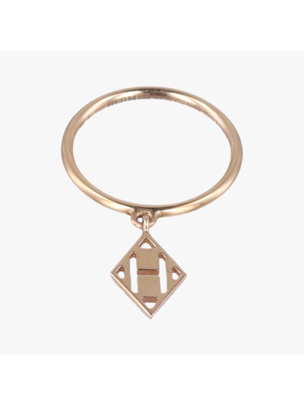 Hermes Gambade H Rose Gold